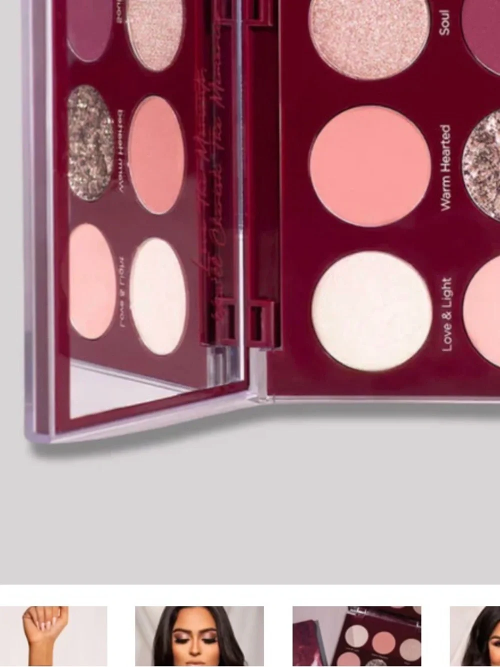 Dominique Peach & Pink Eyeshadow Palette